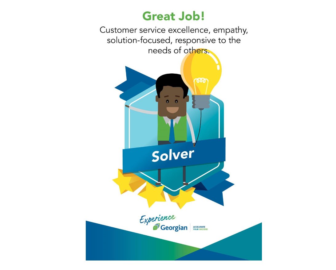 changethenowgc's tweet image. For May we&apos;re giving shout-outs! Tweet this @ the solver in your life 🏆

SHOUT OUT 2: We&apos;d like to recognize the IT Department @georgiancollege as a Solver 🕵️‍♀️🕵️‍♂️ 

Thank you for keeping us connected🎉

#changemakers #changemakergc #solver #empathy #experiencegeorgian