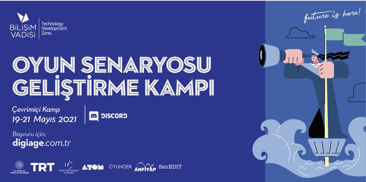 BilisimVadisiTR's tweet photo. DIGIAGE Dijital Oyun Senaryosu Geliştirme Kampı Başlıyor! 👾

🔹Eğitimler,
🔹Gönüllü ustalarla senaryo geliştirme,
🔹Sektör duayenleri ile fikir alış verişi imkanı ve daha fazlası...

"Bi' oyun fikrim var🤔" diyorsan sen de hemen https://t.co/4ja6AgC91p adresinden başvurunu yap! https://t.co/DBXOksoTC7
