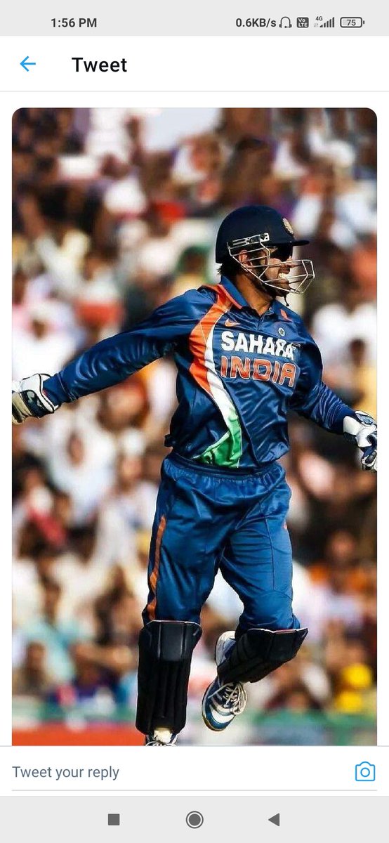 In case of ODI cricket..he has got 444 dismissals to his name including 321 catches and 123 stumpings and is placed 3rd in the list of most dismissals by a WK in odi cricket. His 123 stumpings in this format is a world record. He is the only player to cross mark of 100 stumpings