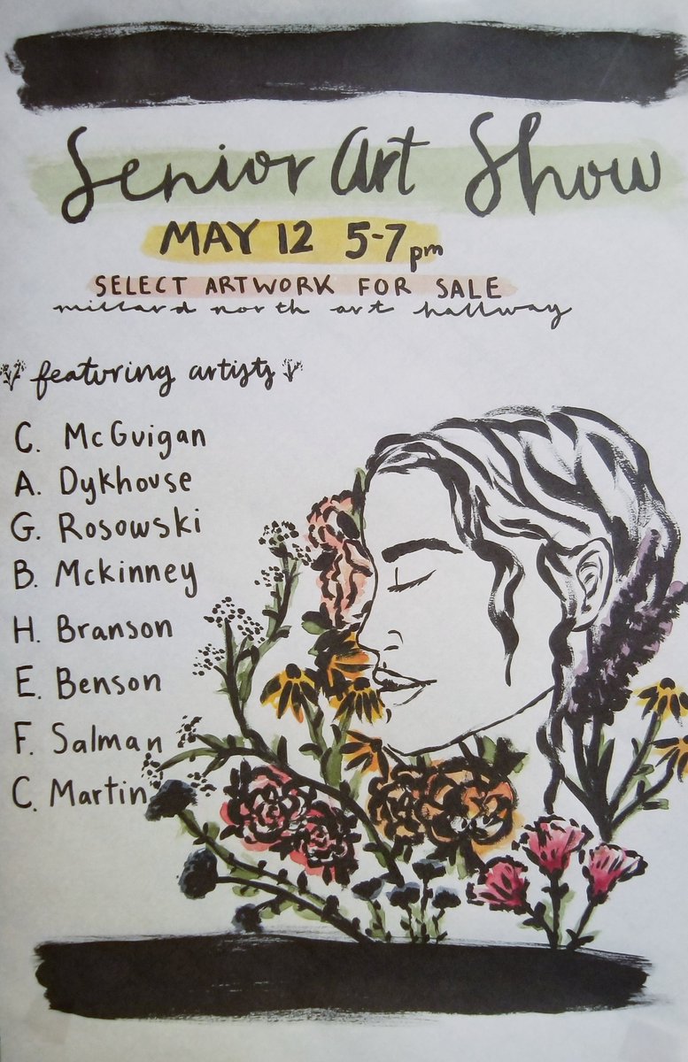 mnhs_Art's tweet photo. Please join us for the 2021 Senior Art Show, May 12th from 3-7pm in the art hallway. @MNHSActivities https://t.co/FqNGJLLKbj