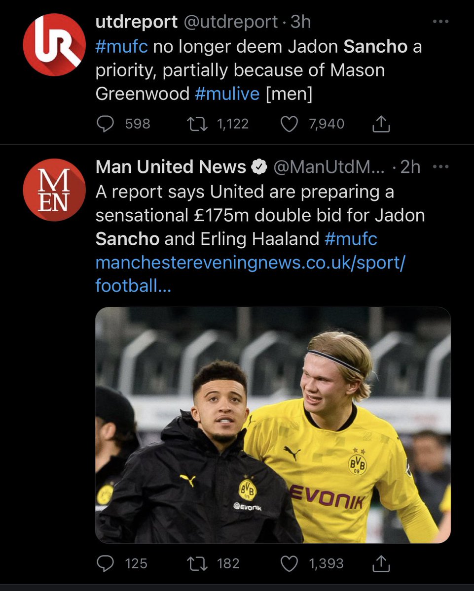 RonUTD's tweet image. Manchester Evening News…