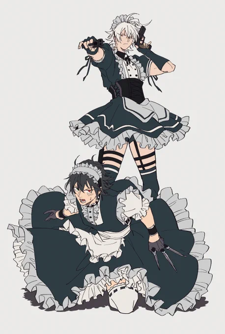 メイドの日よ!※女装 
