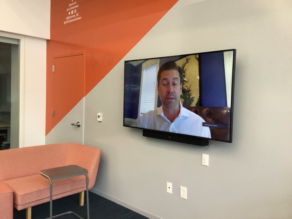 <a href="/PhillyTechWeek/">Philly Tech Week</a> streaming has kicked off in Quorum. "Entrepreneurs Blazing A Trail In The Legal Cannabis Market" is underway now and we'll be showing talks at 12 p.m. and 1 p.m. See the schedule here: ow.ly/MS3o50EIVQO <a href="/brytemap/">Brytemap</a>