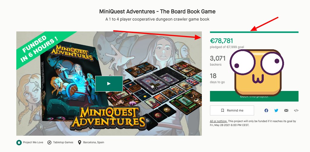 mTableTopGames's tweet photo. We can't believe it! and we have 18 days more to go!
https://t.co/B9X5SzPlem https://t.co/WUqVxBUX8g