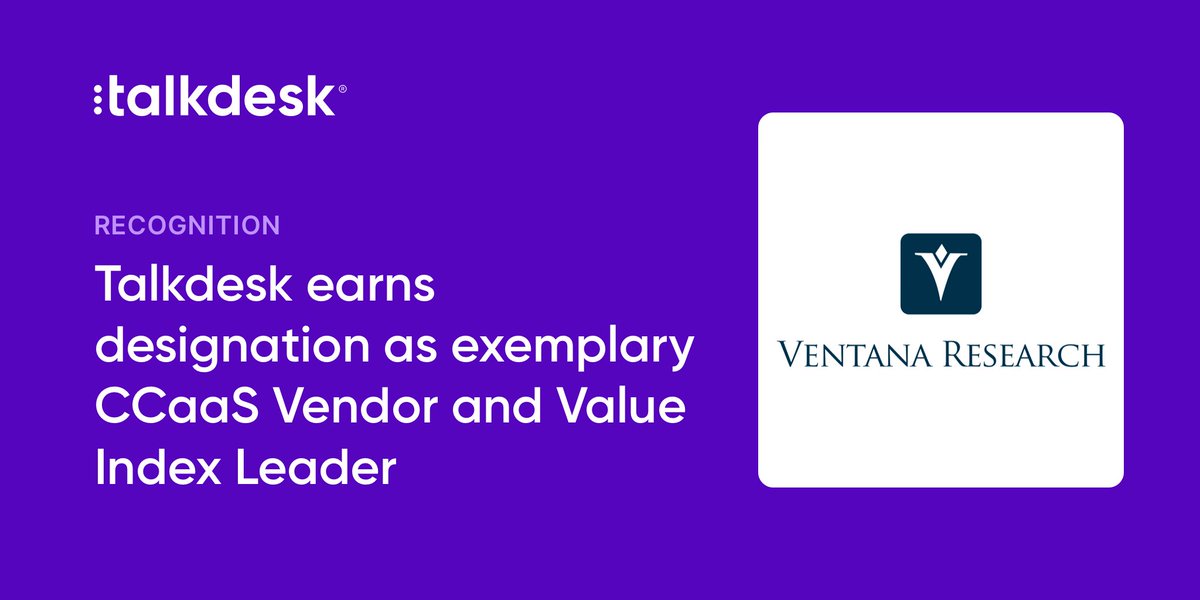 Talkdesk tweet media