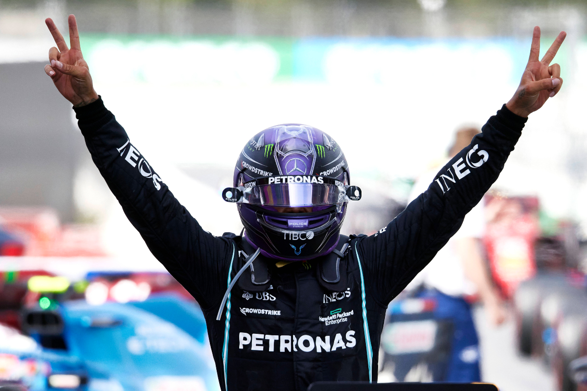 INEOSHygienics's tweet photo. An astute strategy from @MercedesAMGF1 helps them dominate the podium places at the #SpanishGP.
@LewisHamilton ends a perfect weekend of racing by finishing P1, and @ValtteriBottas secures third place in Barcelona.
#INEOSF1 https://t.co/tt1WAYixAp