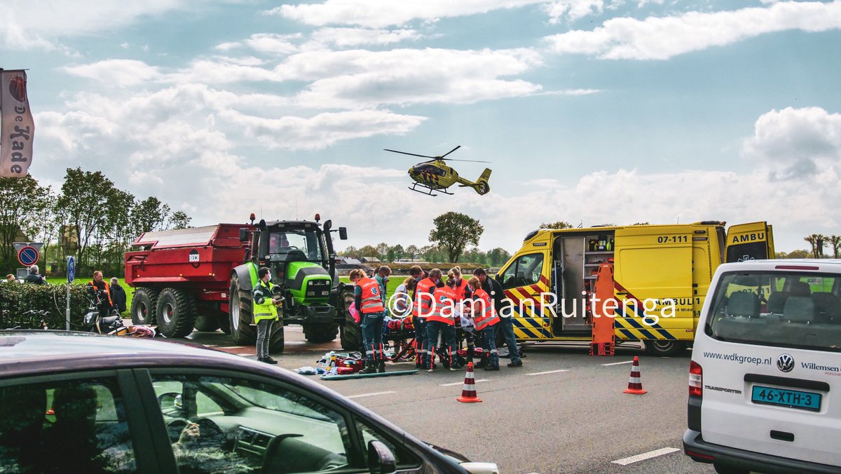 Melding aanrijding Rijksweg Ederveen