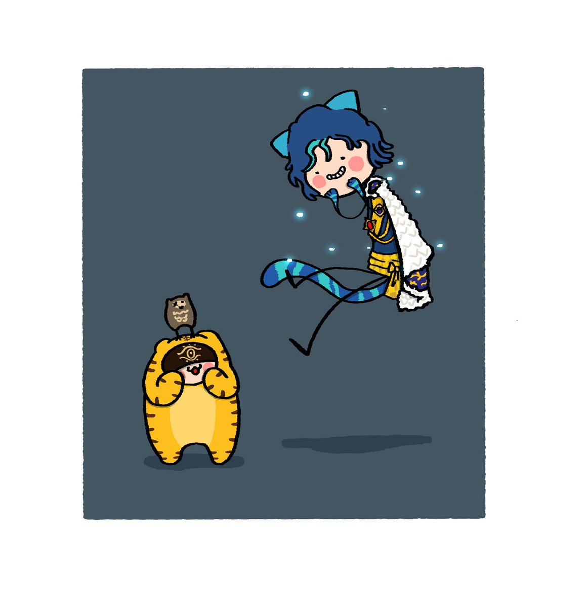 気に入ってるトラちゃんの絵 