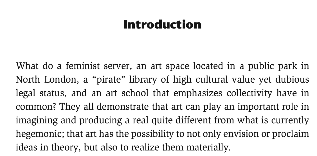 rational_post's tweet photo. Aesthetics of the Commons, an open-access book, that looks at different artistic and culture projects drawn loosely from the (post) digital
https://t.co/XhA9FgEkAk https://t.co/ttN9gUpeis