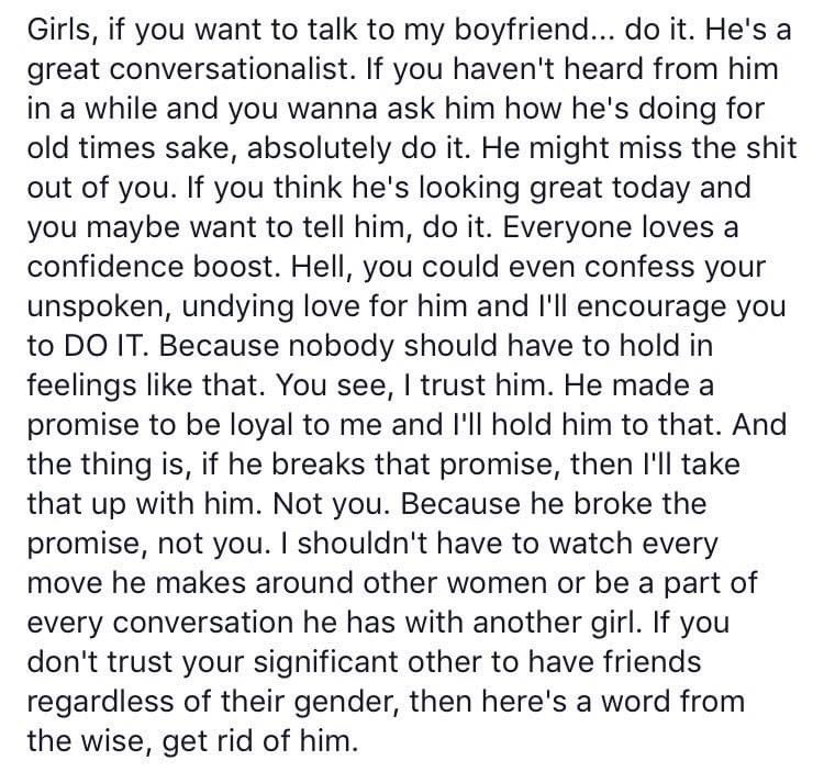 kelseyaleena13's tweet photo. I’ve always felt this way &amp; some ppl don’t &amp; think I’m weird for it. I understand &amp; that’s fine. But from my perspective, if he’s going to cheat or leave he’s not worth having anyway so it’ll just do me a favor. BUT I can assure you that mine is not cheating or going anywhere 🤪 https://t.co/0foWHuVsiJ