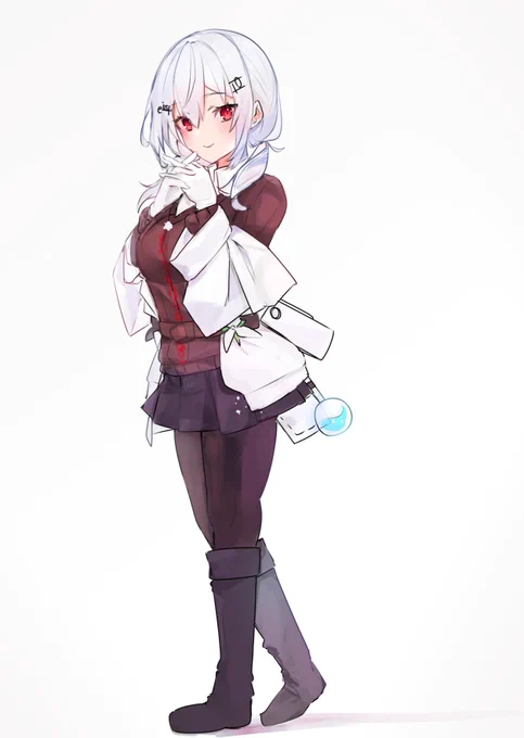 はかちぇが全身3Dのときによくやるこの歩き方(?)めちゃめちゃ綺麗でかわいくて好きという絵。
よく分からなかった人はうごけないおれたち図鑑とかで確認してくれ……

#はかせレポート 