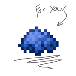 ghostbursfrien1's tweet photo. Hello everyone it has come to my attention that some people are sad so have some blue https://t.co/D6OxNc0YEG