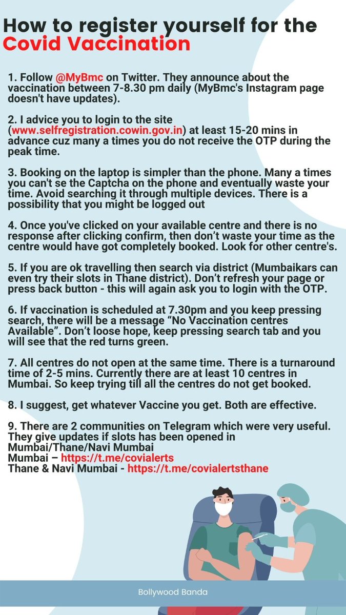 BollywoodBanda's tweet photo. @mybmc For those who are not able to book slots on time, these are my few insights: https://t.co/snBYyfnYGz