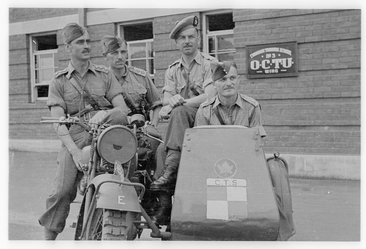 May is Motorcycle Safety Month. During the Second World War motorcycles were a common sight on the battlefield as they served a variety of roles. Easily maneuverable and very dangerous, they were used by dispatch riders and reconnaissance teams. 1/2