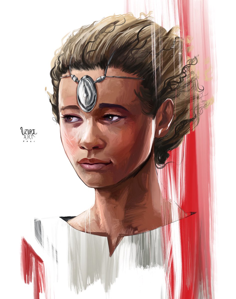 uzuriartonline's tweet image. It wouldn’t be right to illustrate all of #TheBadBatch and not illustrate the girl who turned them into the Dad Batch. Here’s my take on Omega. She was such fun to paint!

@starwars @TheMichelleAng #digitalart #StarWars