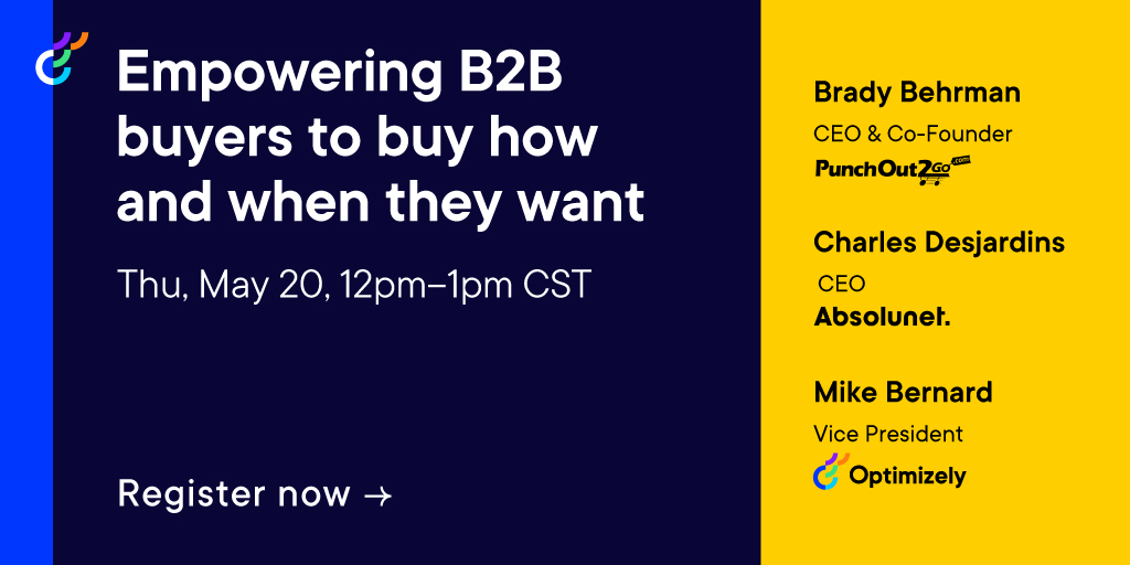 How can commerce businesses adapt to a changing B2B landscape? Join us on May 20 to find out. ow.ly/Z0OA50EHx0d