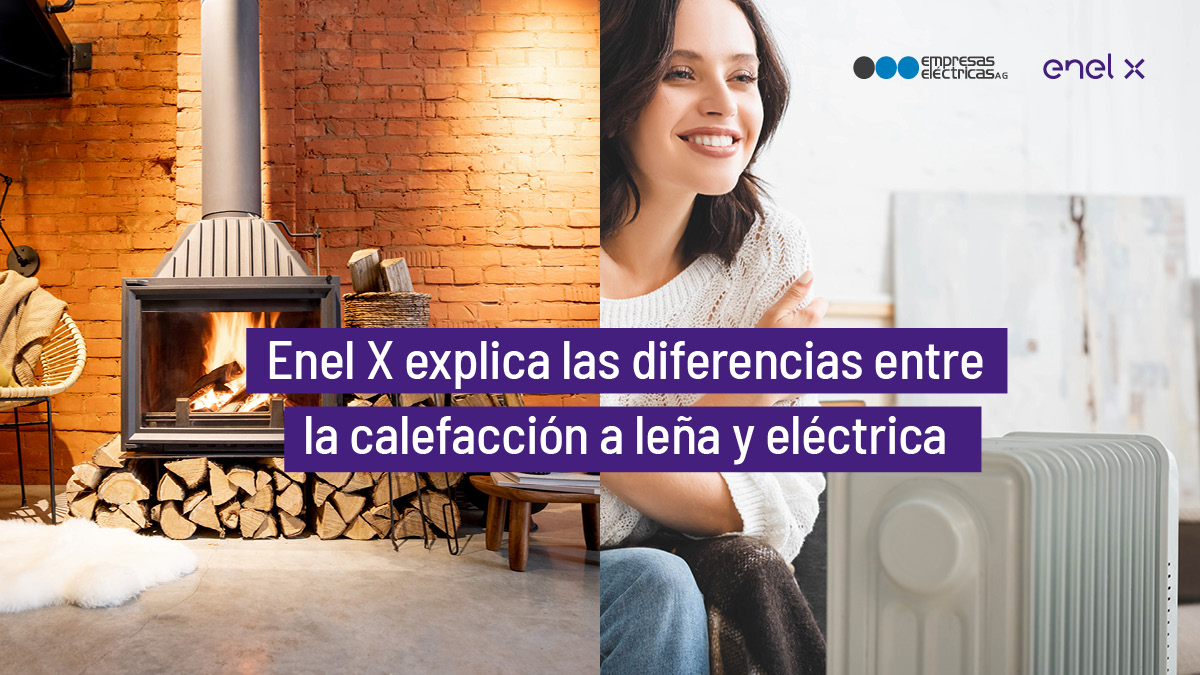 Los beneficios de la calefacción eléctrica son múltiples y vuelven tu hogar más temperado de una forma segura y amigable con el medioambiente. En Enel X puedes leer las diferencias con la calefacción a leña de forma más profunda y didáctica: enelx.com/cl/es/historia…