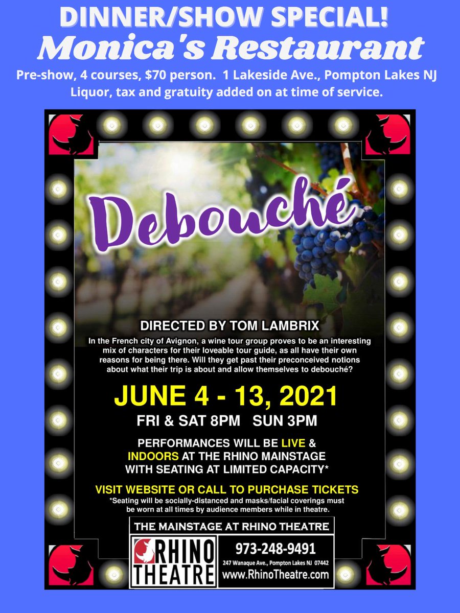 Golden Oldies and Debouche' opens at the Mainstage! conta.cc/3tl8eUZ