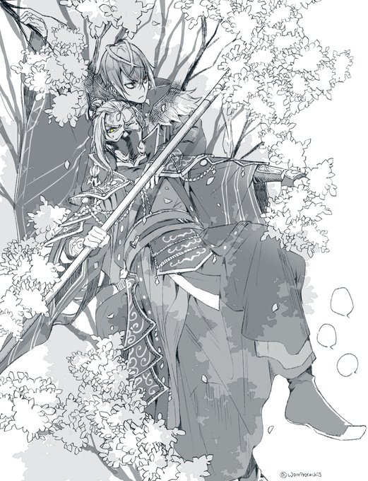 #サンファンアート #サンファン #東離劍遊紀3
萬軍破&amp;異飄渺
兵士とかくれんぼう 