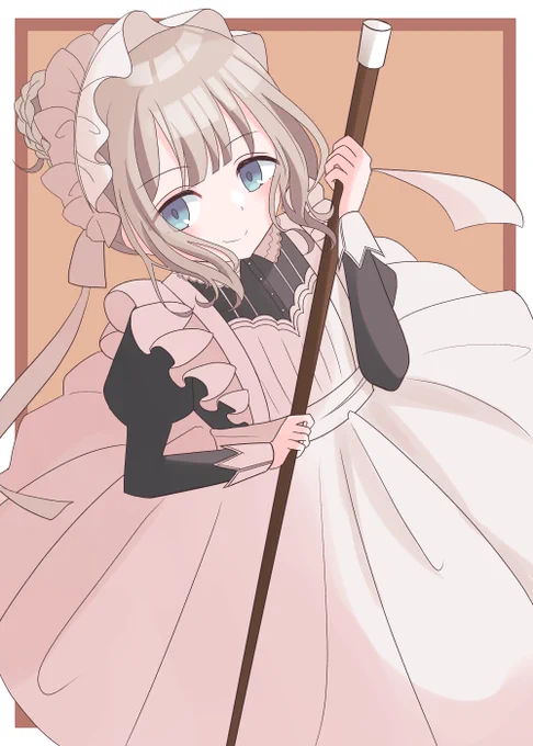 メイドあさひ
#メイドの日 #芹沢あさひ #シャニマス 
