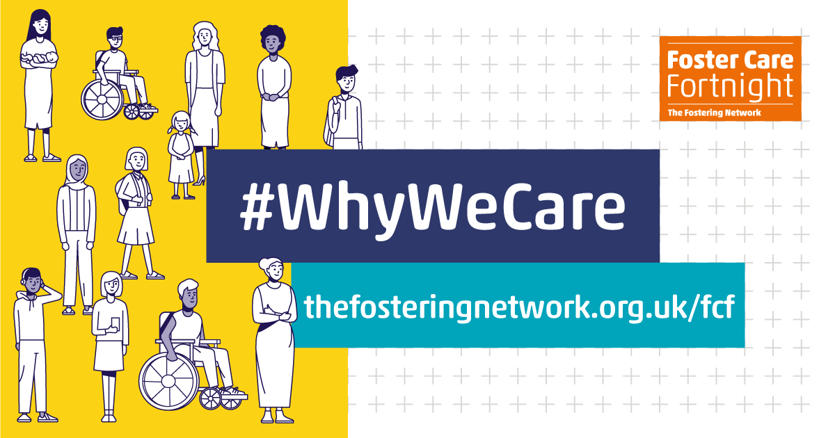 This #FosterCareFortnight <a href="/fosteringnet/">The Fostering Network</a> wants everyone who cares about the lives of children in care to step up and tell the world #WhyWeCare.
#FCF21