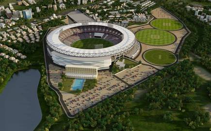 Motera stadium- ahmadabad (biggest cricket stadium in the world..umm i want BTS concert here)pls hehe