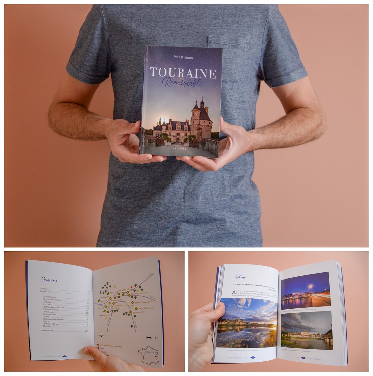 jklinger_photo's tweet photo. 📖 C'est le grand jour ! Mon ouvrage "Touraine remarquable" est maintenant disponible ! 😃

A retrouver en librairie et dans tous les magasins spécialisés. 🙏

🚩 Quelques liens :
- La Boite à Livres : https://t.co/GmxBipJ7dB
- Cultura : https://t.co/iGaJ2xI8jE

#livre #touraine https://t.co/cUimUenVm2