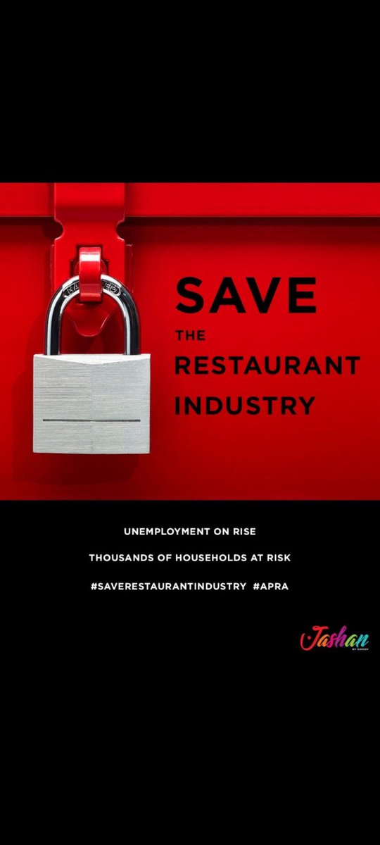 MonisKh92009786's tweet photo. #SaveRestaurantindustry 
It has been more than 13 months that we have been suffering, its high time that the government should rethink the decisions regarding restaurants and the businesses related to it" https://t.co/CGb9EVQl1u