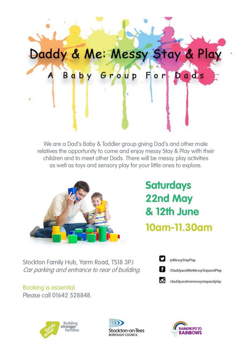 Daddy&Me:MessyStay&Play tweet media
