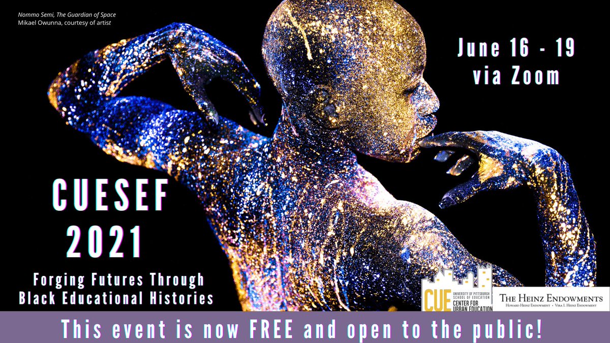 PittCUE's tweet image. ‼️📰Good news for your Monday morning: We're pleased to share that we are now able to offer FREE registration to all participants for #CUESEF21! The rich virtual experience will now be accessible to as many people as possible! ➡️Learn more &amp;amp; register: bit.ly/3at8dYK