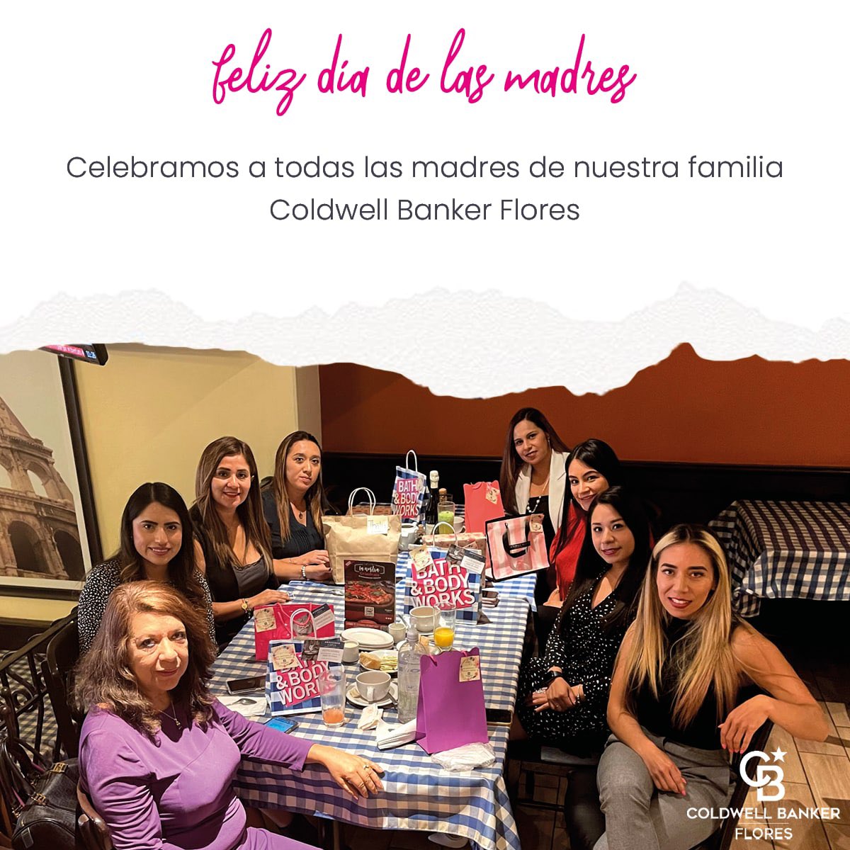 Feliz de las madres💕🥳
Celebramos a todas las madres de nuestra familia #coldwellbankerflores 
#DiaDeLasMadres #HappyMothersDay #10DeMayo #FelizDiaMama #FelizDiaDeLasMadres