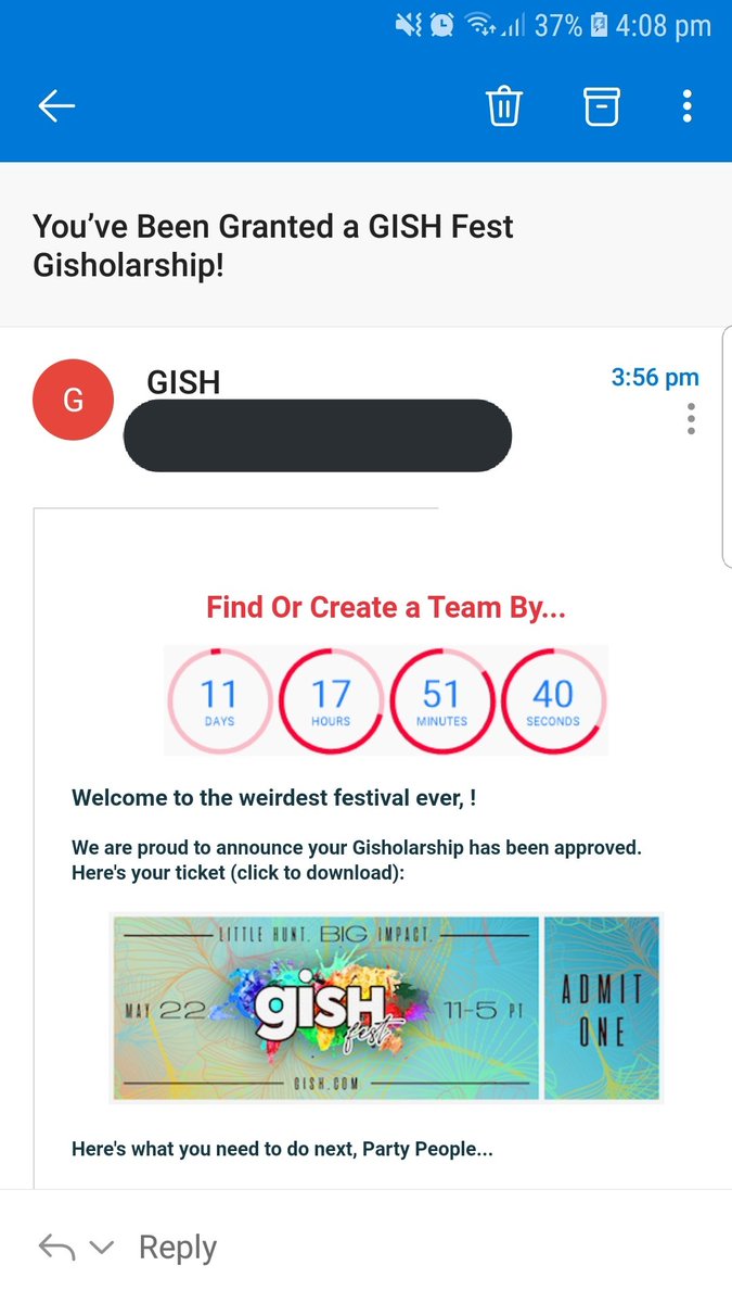 The next day, Misha decided to give me another heart attack & this happened!  Officially a Gisher now!  Thank you Misha for this perfect birthday gift! Also, a very special thank you to the person who donated, so it can help someone else. Can't wait to donate one myself. 