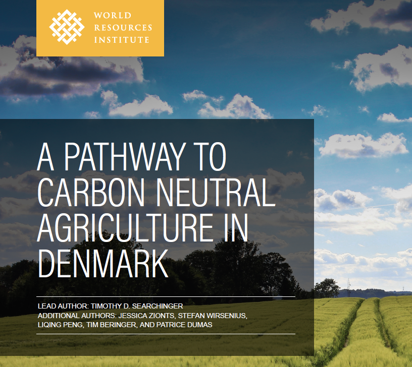What does it mean and how can a country's agriculture achieve carbon neutrality. WRI's report out today on how to do that in Denmark. Blog here.  https://www.wri.org/insights/how-make-agriculture-carbon-neutral-lessons-denmark - Link to report here. https://www.wri.org/research/pathway-carbon-neutral-agriculture-denmark. Several lessons. See string.