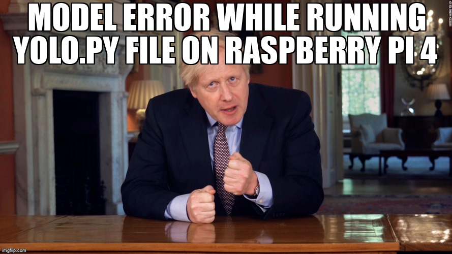 pi_stack's tweet image. Model error while running yolo.py file on Raspberry Pi 4 raspberrypi.stackexchange.com/questions/1246… #python #pi4
