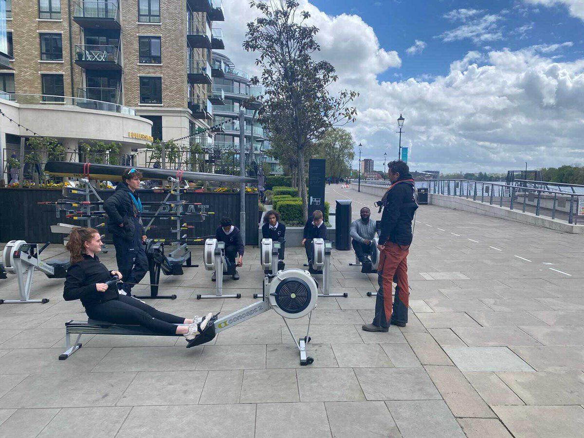 On the way to the water at last!