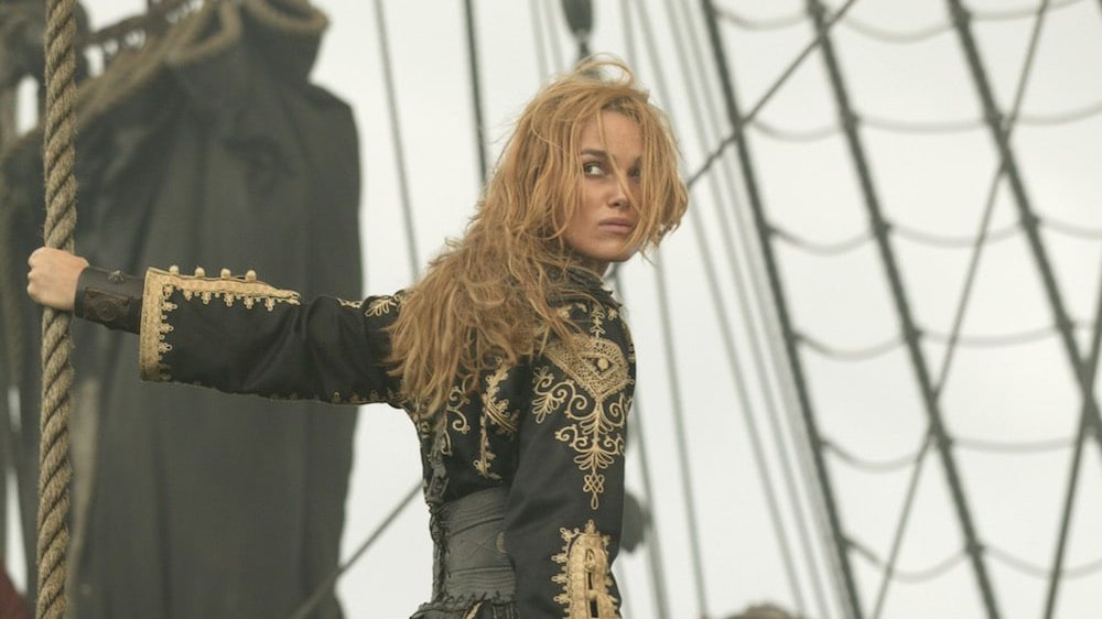 ELIZABETH SWANN as AMPHIRITEQueen of the Sea