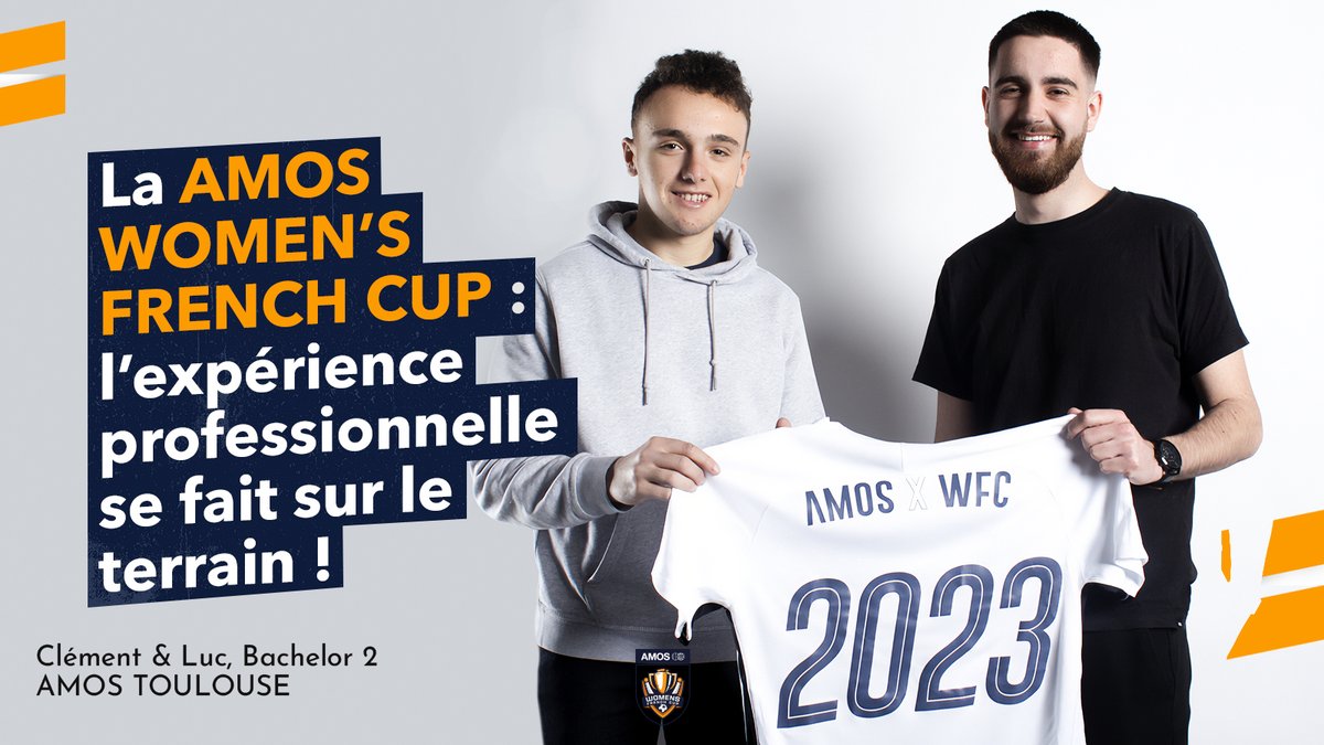 Nos AMOSciens investis dans l’organisation de la AMOS <a href="/WomensFrenchCup/">AMOS Women's French Cup</a> 2021 sont à l’honneur !
Clément et Luc l’ont bien compris : c’est au contact des professionnels qu’ils vont développer leurs compétences et leur réseau professionnel !👌
