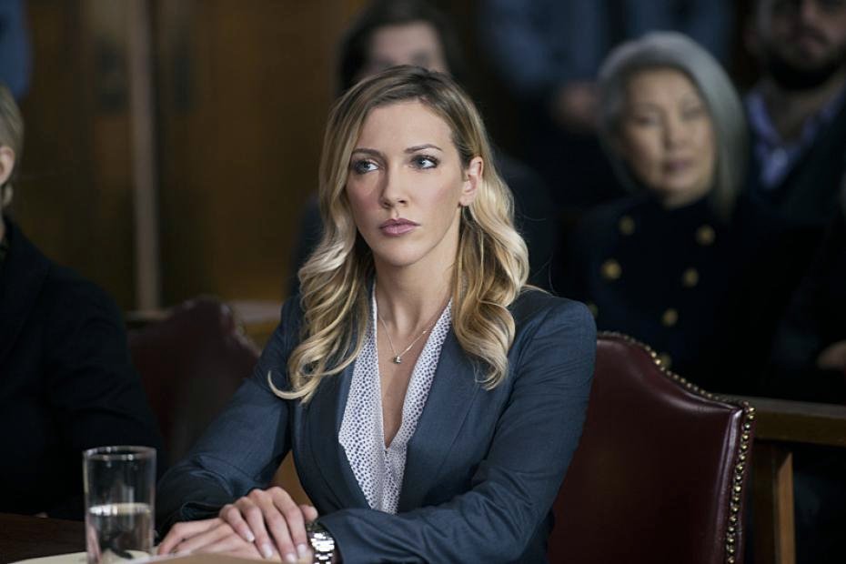 LAUREL LANCE as THEMIS Goddess of justice, devine low and order