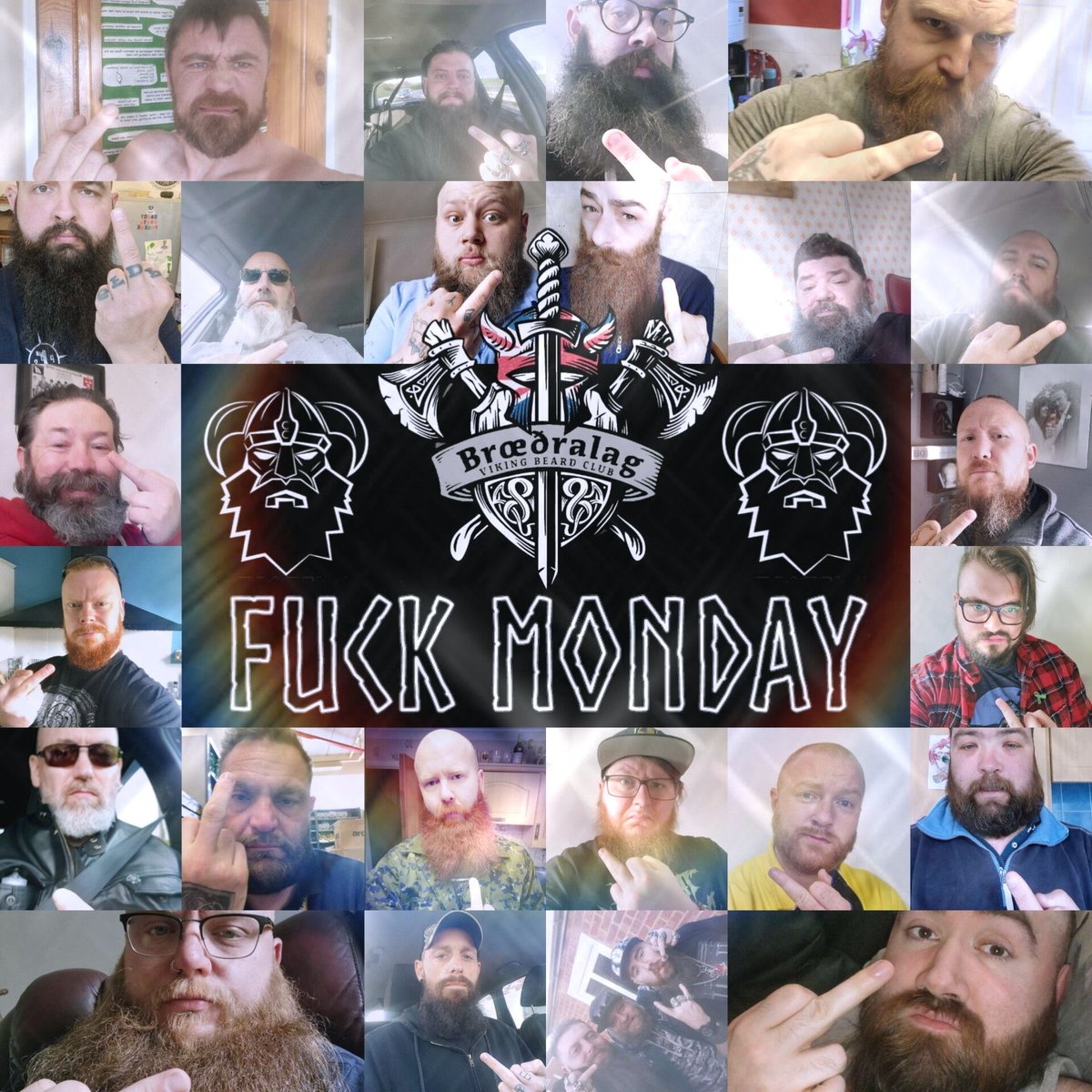 VikingBeardClu8's tweet photo. 🛡️Fᴜᴄᴋ Mᴏɴᴅᴀʏ🛡️
🇬🇧Vɪkɪɴɢ Bᴇᴀʀᴅ Cʟᴜʙ Uᴋ🇬🇧
#VikingBeardClub 
#VikingBeardClubUk 
#Viking #Norse #Valhalla 
#Vikingfamily #Bearded  
#VikingWarriors #Odin #Thor
#Freya
#FuckMonday #Mondays
#Beard https://t.co/ePtNtTj9OW