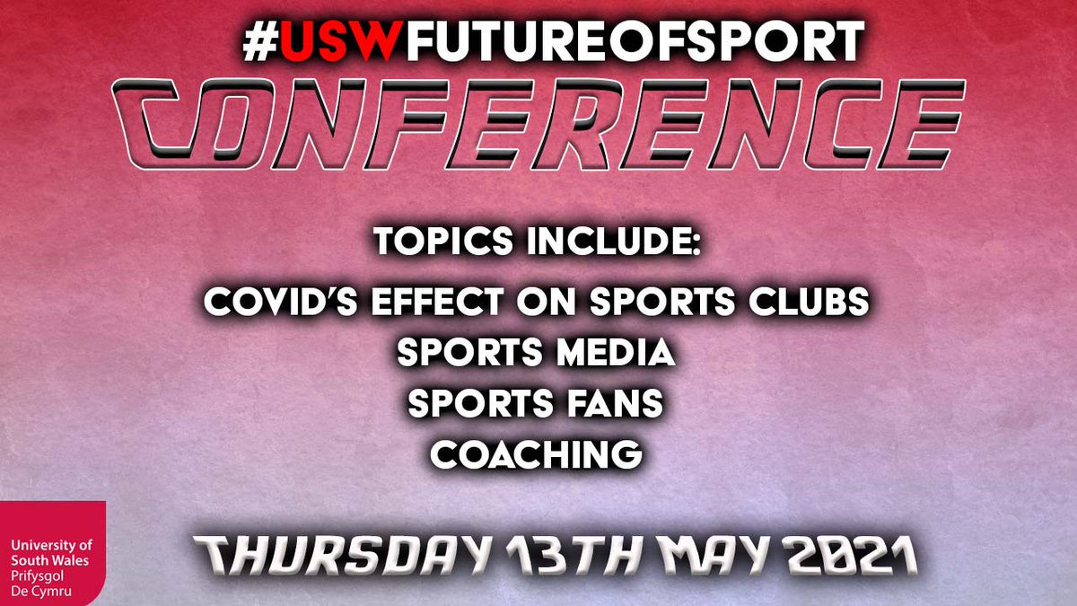 FOSConference's tweet image. Sport is consistently changing, but what exactly does the future hold? If you are curious then attend our #USWfutureofsport conference!

📅 13th May 2021

The event will cover:
⚽️ COVID&apos;s effect on sports clubs
📹 Sports media
👥 Sports fans
🏃 Coaching

More info to come...