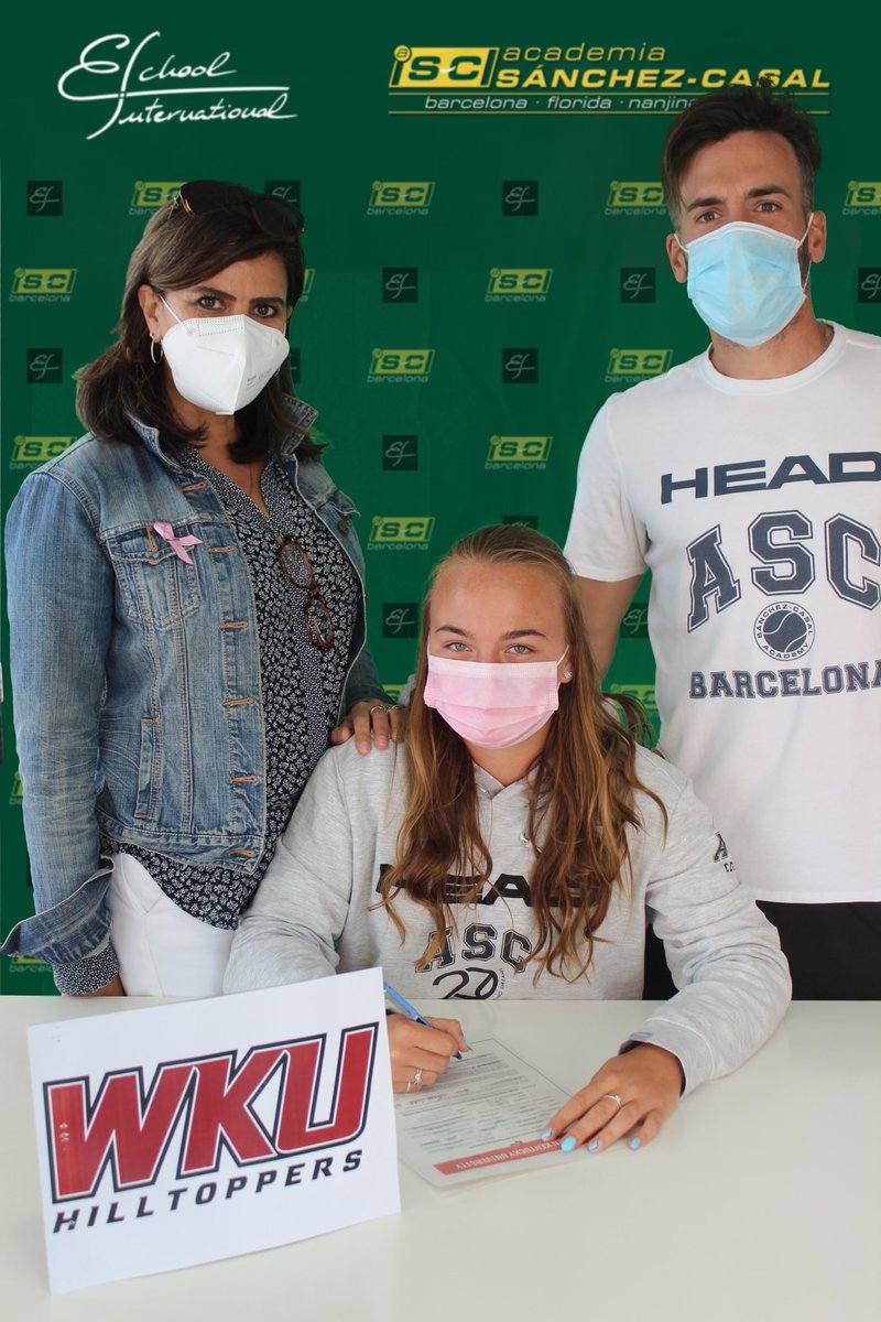 ES_School_Bcn's tweet image. Proud of Rachel! She signed her NLI with Western Kentucky University where she will begin in the fall of 2021. 

Go Hilltoppers!

@sanchezcasalbcn 

#esinternationalschool #highschool #universityplacement #classof2021 #studentathlete #NLI #collegebound #effort #dedication