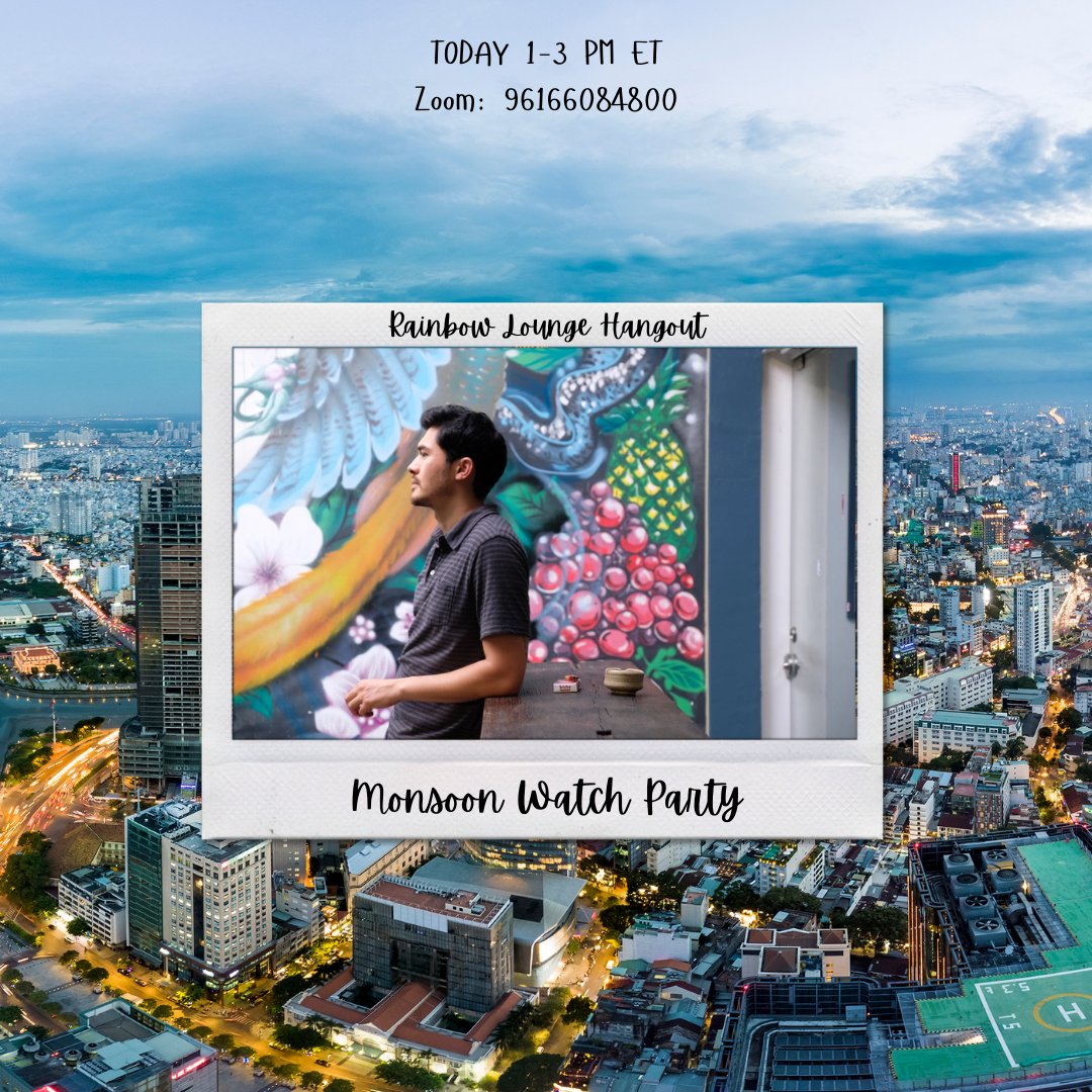 TODAY join us to watch Monsoon at 1-3PM ET!
Zoom: mit.zoom.us/j/96166084800

Synopsis: Kit returns to Ho Chi Minh City for the first time since he was six-years-old when his family fled the country in the aftermath of the Vietnam-American war to fall in love with an American man.