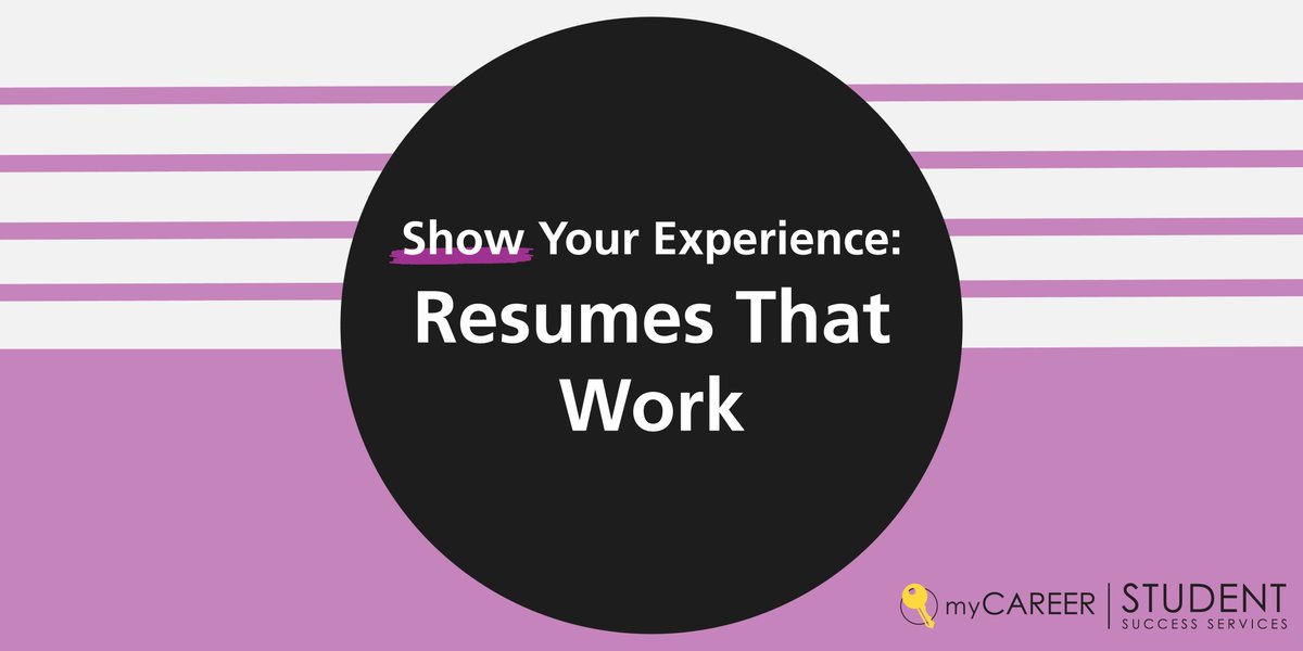 CCSuccessServ's tweet photo. A well-designed resume could impress your potential employer. Join us for a Resumes That Work session to learn how to build a career-focused resume that stands out. Workshops held May 12, 20 and June 1: https://t.co/lZiDKAwBM1 💼 #ConestogaCollege #myCareerServices #myCCsuccess https://t.co/774lTdnP6y