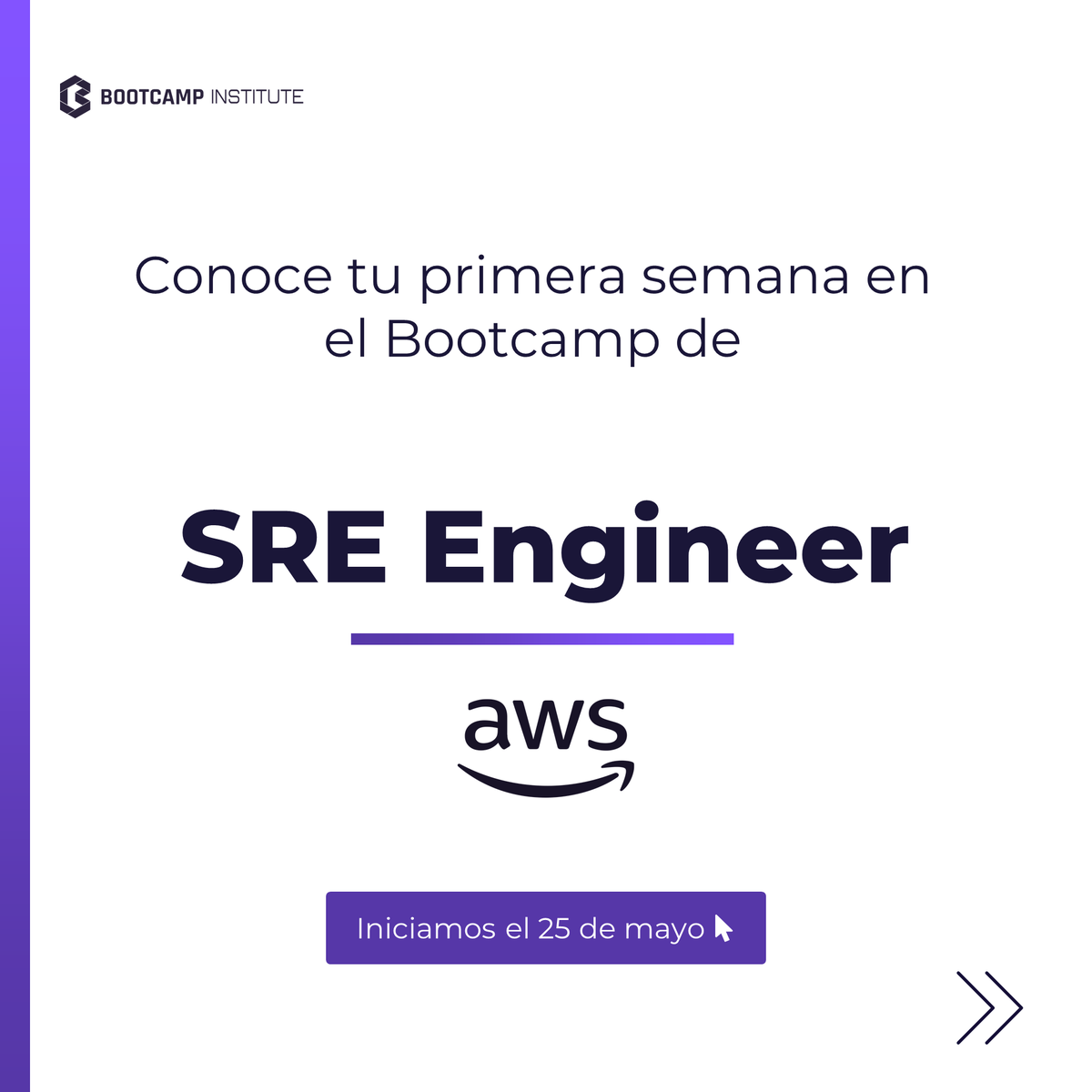 bootcamp_LATAM's tweet photo. Adopta una cultura ágil DevOps con tecnologías Cloud. Inscríbete hoy a nuestro bootcamp en SRE Engineer en AWS dando clic al siguiente enlace https://t.co/ERwYfu68sa https://t.co/78rt1Ga6B0