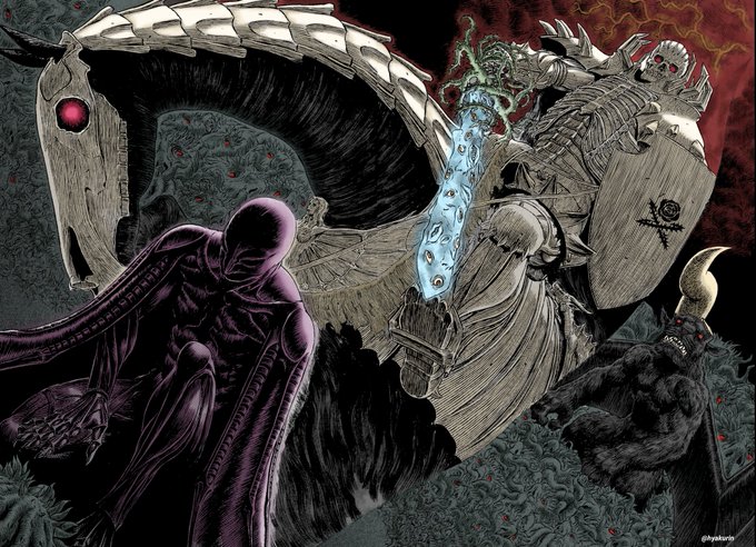 Карта мира берсерк аниме