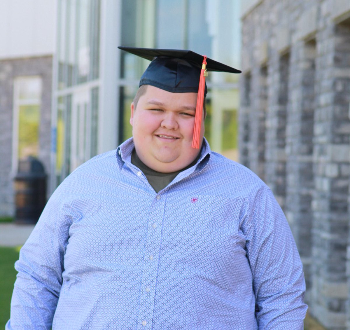 KaileyLindsley's tweet photo. It’s easy to be proud of you @nolanwbertelson ❤️ 

Congratulations on your final week of your college education, a job well done! 🎓🎉 https://t.co/H67yrYE6RR