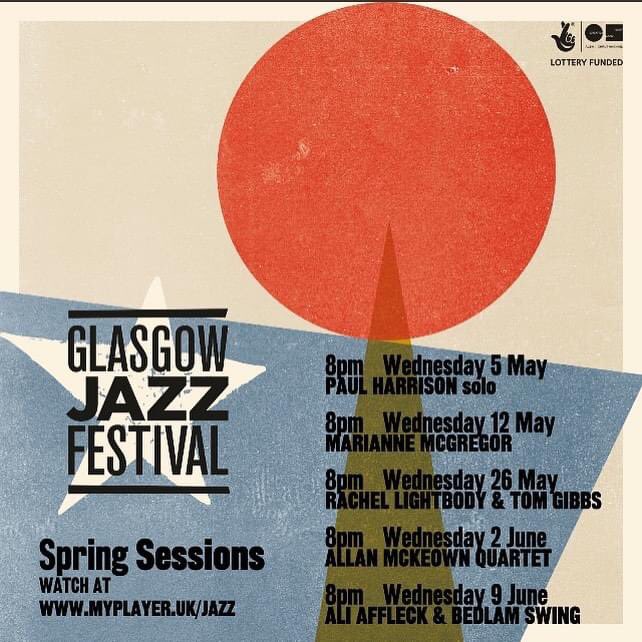 Catch my set for @GlasgowJazzFest this Wednesday at 8pm over on myplayer.uk/jazz  ✨✨ M x

#jazz #scotland #glasgowjazzfestival #onlineconcert #gig #myplayer #glasgow #musicians #free