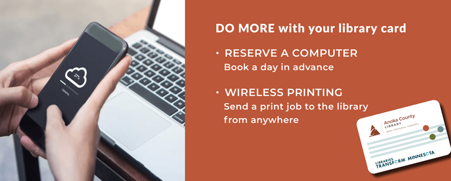 AnokaCoLibrary's tweet image. No time to wait? You can reserve a computer up to 24 hours in advance so that you can visit the library at a time that works for you &amp;amp; know there won't be a wait.
Get started here: ow.ly/pQF250EJ24z

#Access #MNLibrariesTransform #LibrariesTransform #MNLibrariesLead