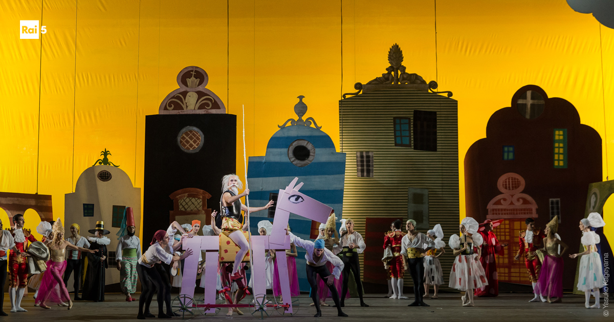 raicinque's tweet photo. La Grande Danza questa sera #12maggio alle 21.15 a #Rai5 da @OperaRoma "Don Chisciotte" di #LudwigMinkus con la coreografia di #LaurentHilaire e @M_Baryshnikov48
Tra gli interpreti principali @ianasalenko e @IsaacHdezF
La direzione musicale è affidata a #DavidGarforth https://t.co/r7MeZWcwa8