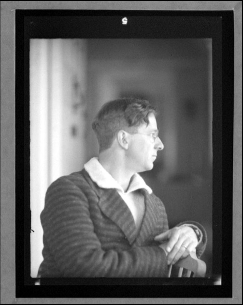 Here's a photograph of Alvin Langdon Coburn taken by George Bernard Shaw. GBS, it turns out, was a very good photographer. I had no idea!
